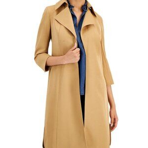 Anne Klein Women's Wide Open-Front Collar Topper